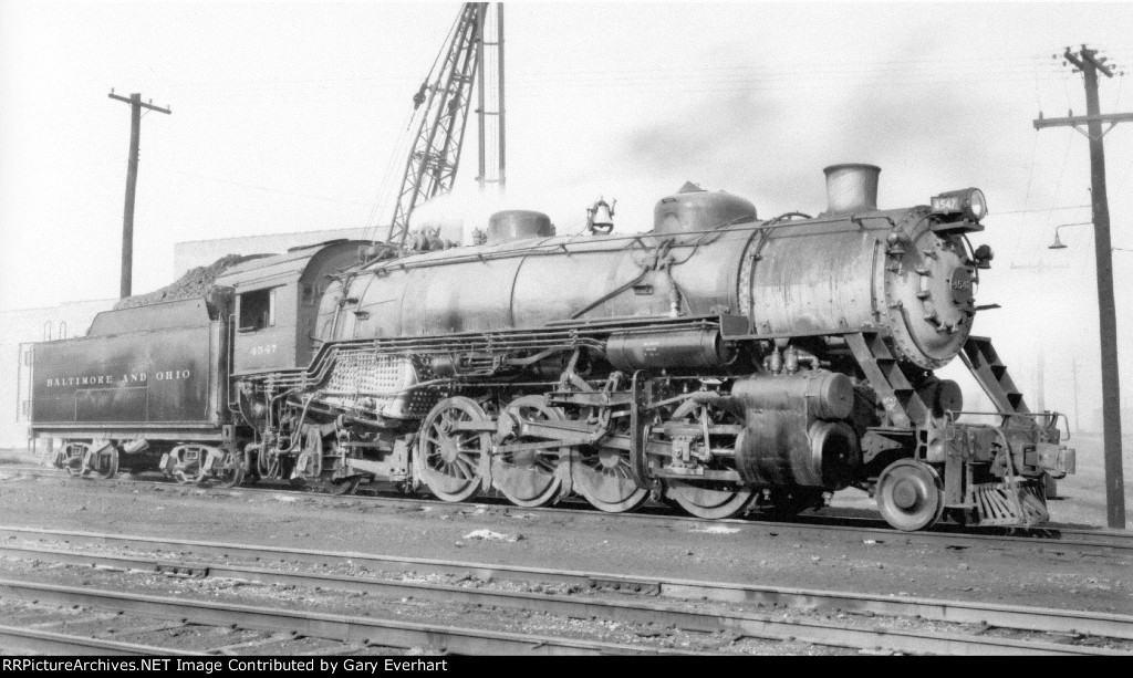 BO 2-8-2 #4547 - Baltimore & Ohio